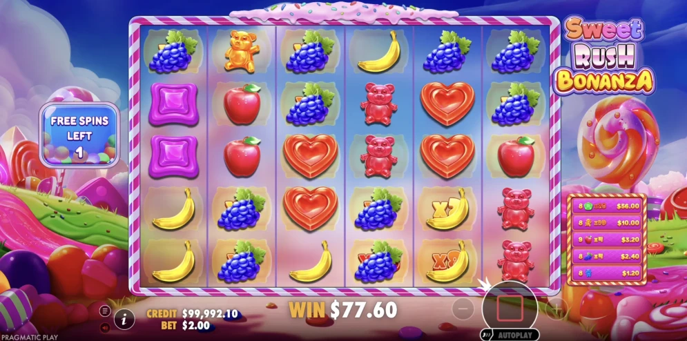 Sweet Rush Bonanza
