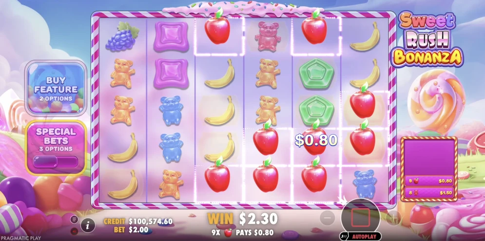 Sweet Rush Bonanza demo